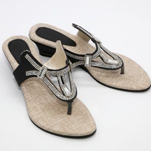 Little Girl's Dress Shoes with Rhinestones